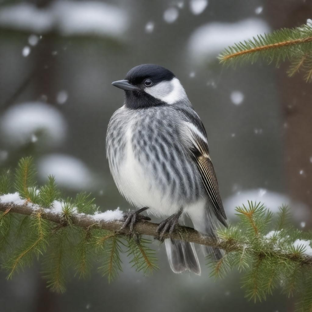 Blackpoll warbler